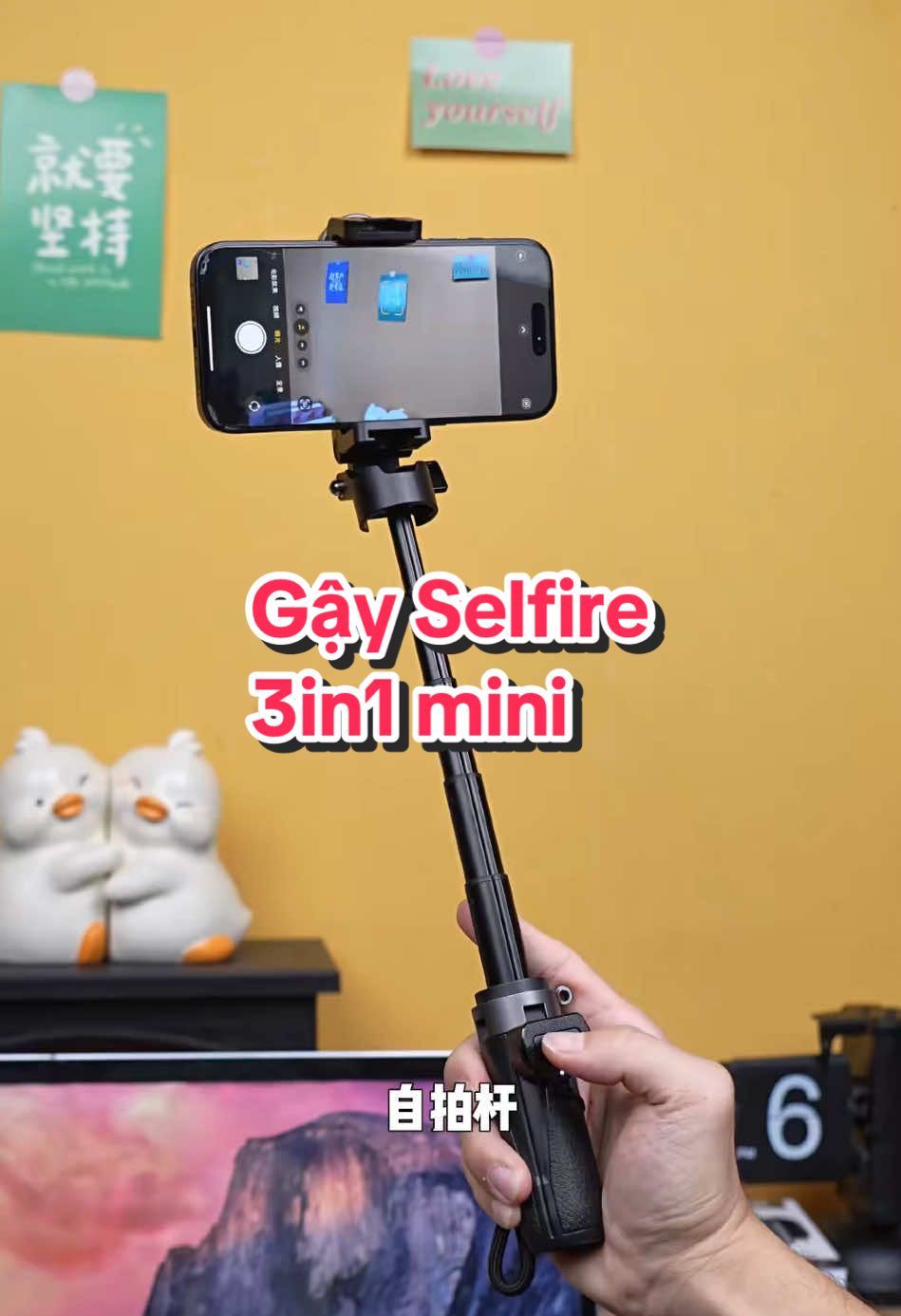 Gậy selfire siêu mini #p15mini #gayselfire #Tripod #gaychupanh 