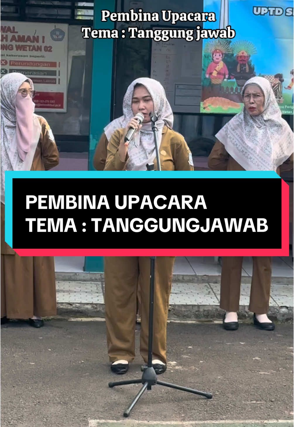 Pembina upacara tema Tanggung jawab #pembinaupacara #senin 