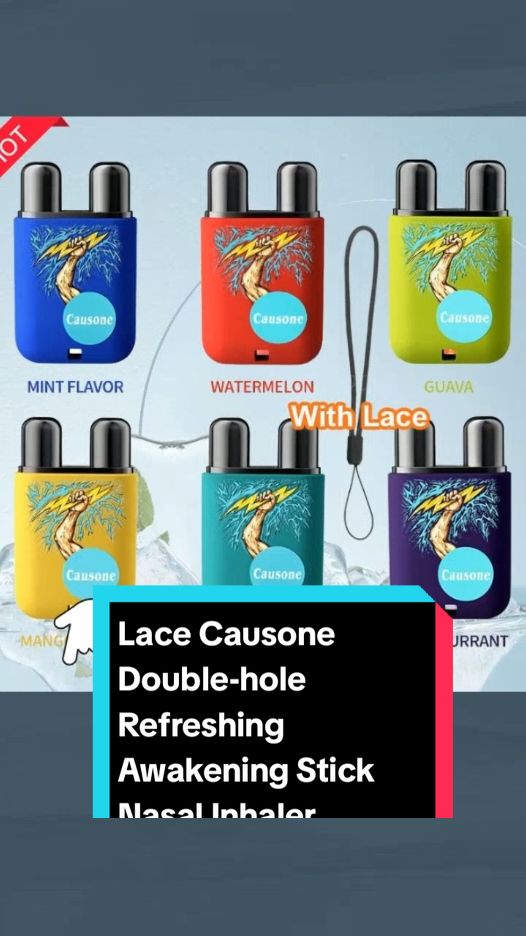 Lace Causone Double-hole Refreshing Awakening Stick Nasal Inhaler Price dropped to just ₱115 pesos! Don't miss out! Tap the link below! #nasalinhaler #TikTokShop #tiktokfinds #tiktokaffiliate #TikTokFashion #tiktokph #LearnOnTikTok 