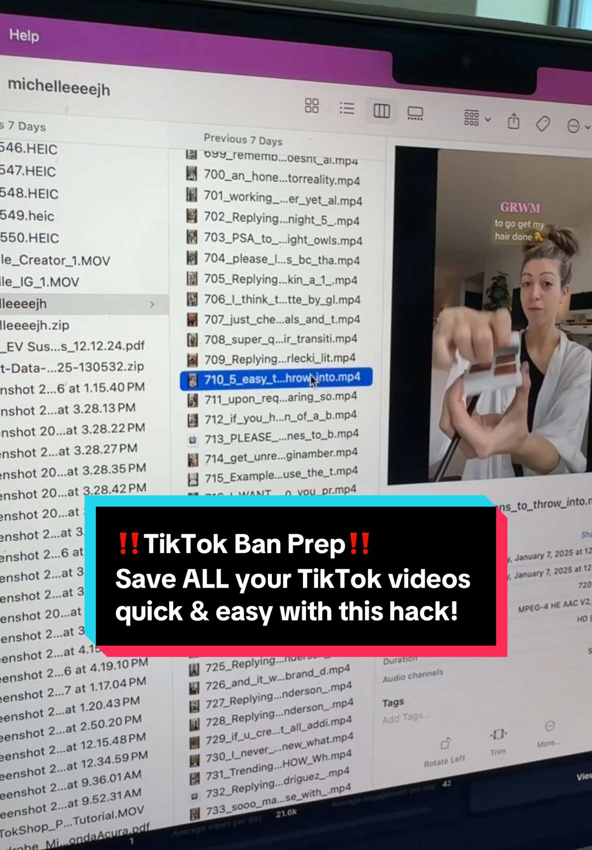 ❌ stoppp downloading videos the hard way 🙈 look there are a lot of reasons to download content you’ve made, but please don’t waste time doing it the hard way! There’s a website that simplifies it & saves you SO MUCH time… and it’s in full HD quality + no watermark 😍🫶🏼 BMC made a free trial (tbh just do your download & cancel that same day) @Brands Meet Creators #tiktokdownloadernowatermark #tiktokbantips #tiktokbanprep #tiktokdownload #downloadnow 