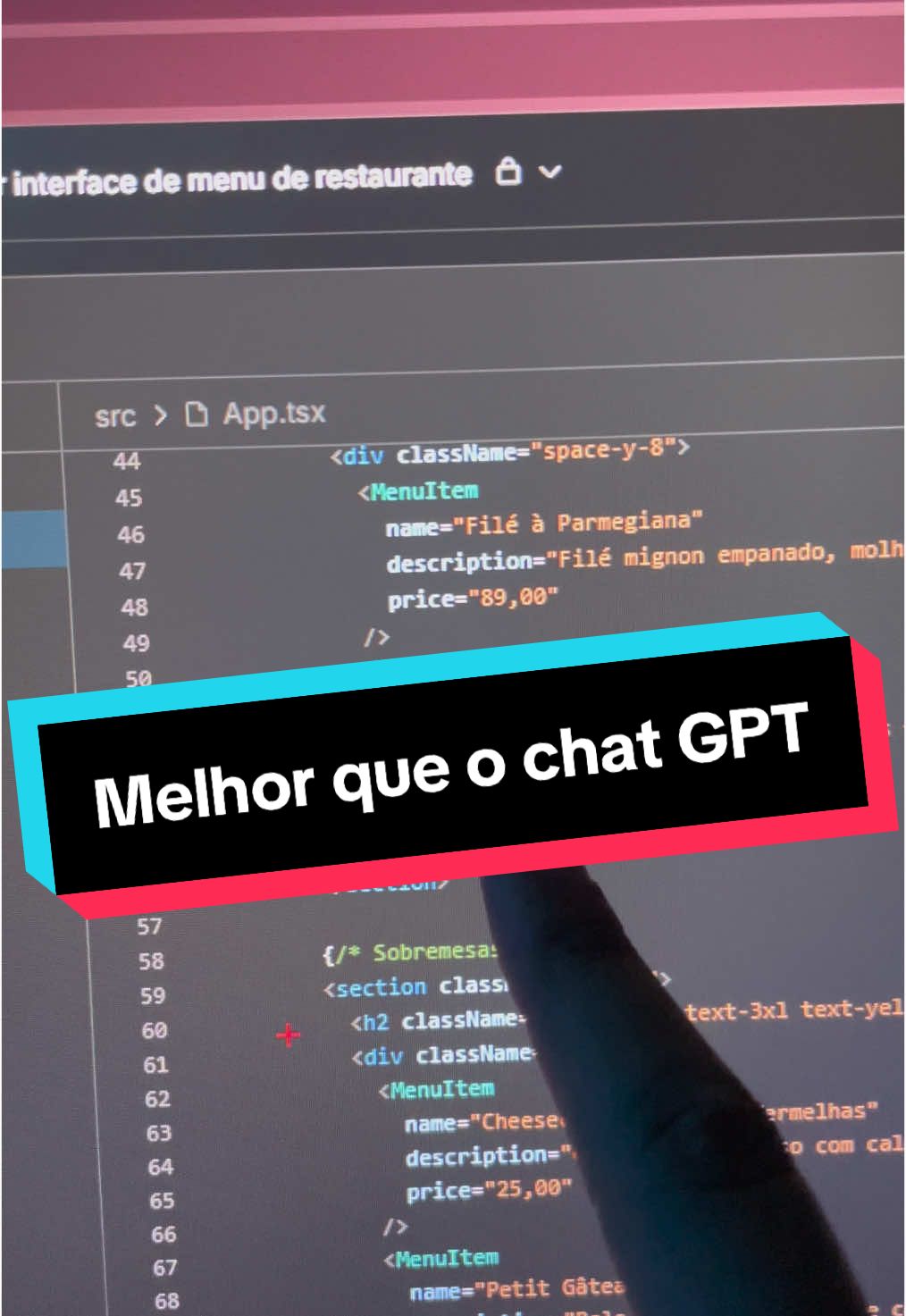 Ideia de negócio! #ia #developer #web #restaurante 