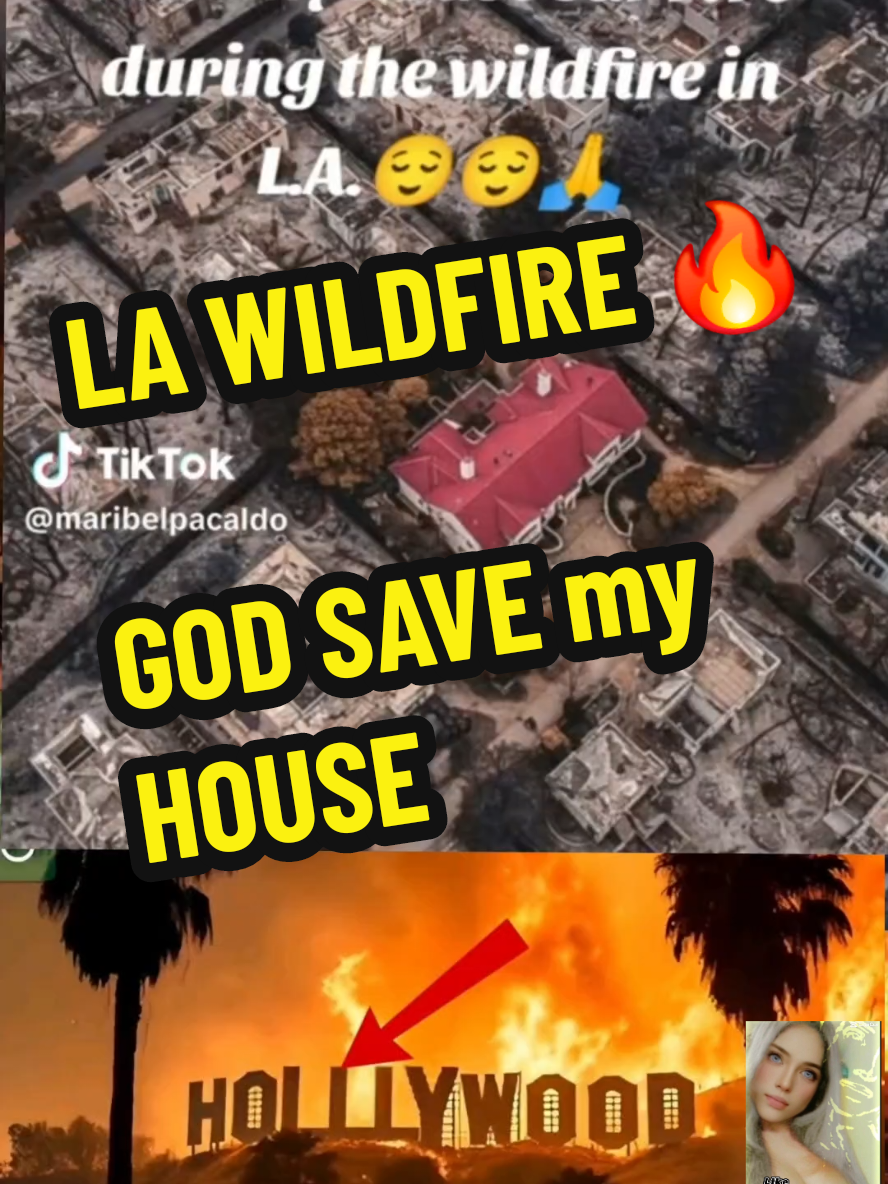 #mariapedrotv💯💥SHOWBIZ ANO GANAP?✨️💫🗯💭💦💧🇵🇭  ❤️💚💙 GOES INTERNATIONAL 🇵🇭💛❤️🔔 🔥God save my house , why my all neighbours house got on fire!!! 🔥  God has a purpose for everything. During the devastating L.A. fire, one house was miraculously left standing.. A powerful reminder of His sovereignty. If you are in Christ, who can stand against you? He will save, protect, and sustain you. However, take heed of this warning: Never mock God. As Galatians 6:7 says, 