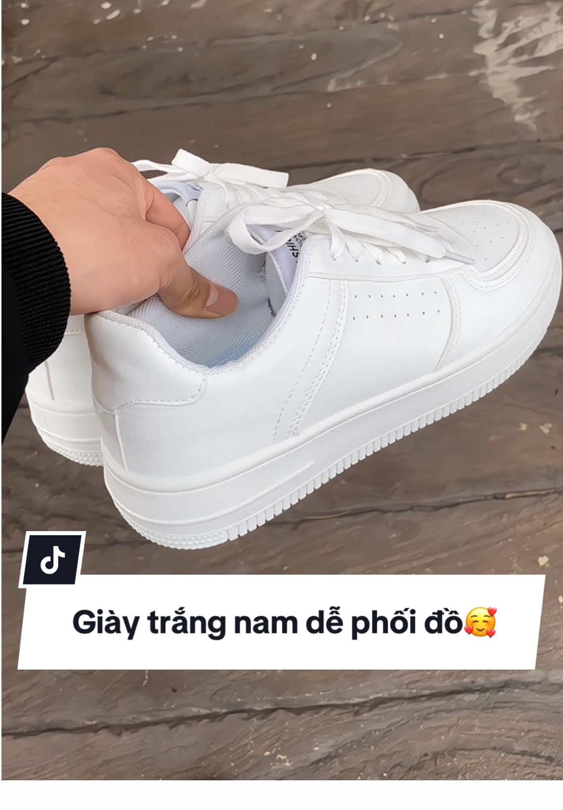 Mẫu giày trắng nam siêu đẹp,dễ phối đồ cho ae mang đi chơi tết nè🥰🧧#giày #giaydep #outfit #xuhuong 