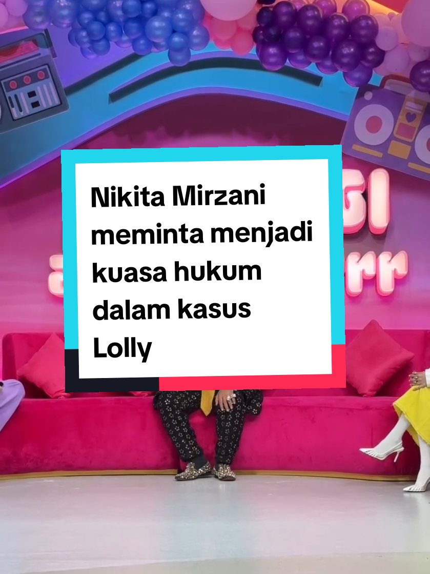 Nikita Mirzani meminta menjadi kuasa hukum dalam kasus Lolly. #pagipagiambyarttv #hotmanparis #razmannasution #lollyanaknikmir #dewipersik #ryanibrahim #kingnassar #carendelano #vadelbadjideh #nikitamirzani  #lauramirzanimawardi #viral #trending #fyppppppppppppppppppppppp #fyp 