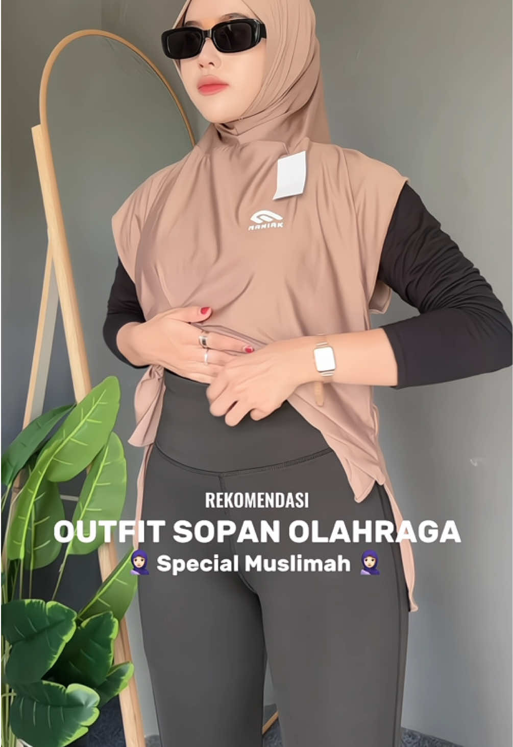 Rekomendasi baju olahraga versi muslimah🥰🥰