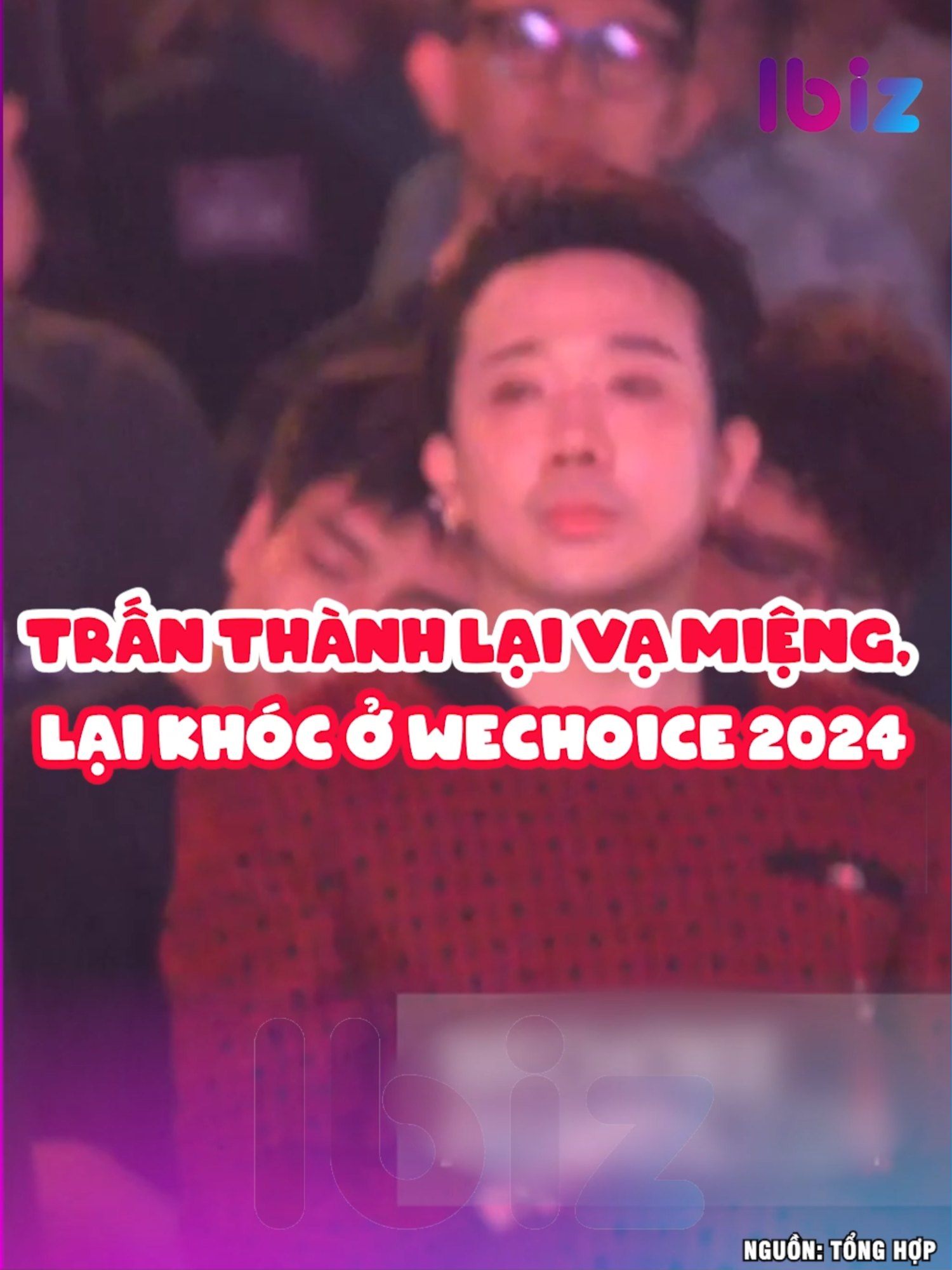 Trấn Thành lại vạ miệng, lại khóc ở WeChoice 2024 #Ibiz #tranthanh #showbizviet #saoviet #wechoiceaward #wechoiceawards2024