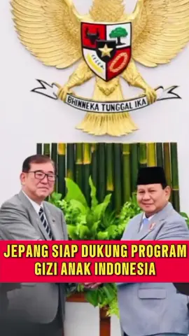 Negara Jepang melalui PM. Jepang Siap Dukung Program Makan Bergizi Tinggi Untuk Anak-anak Indonesia #prabowopresiden2024 #makanbergizigratis #pengikut #sorotan #fypage 
