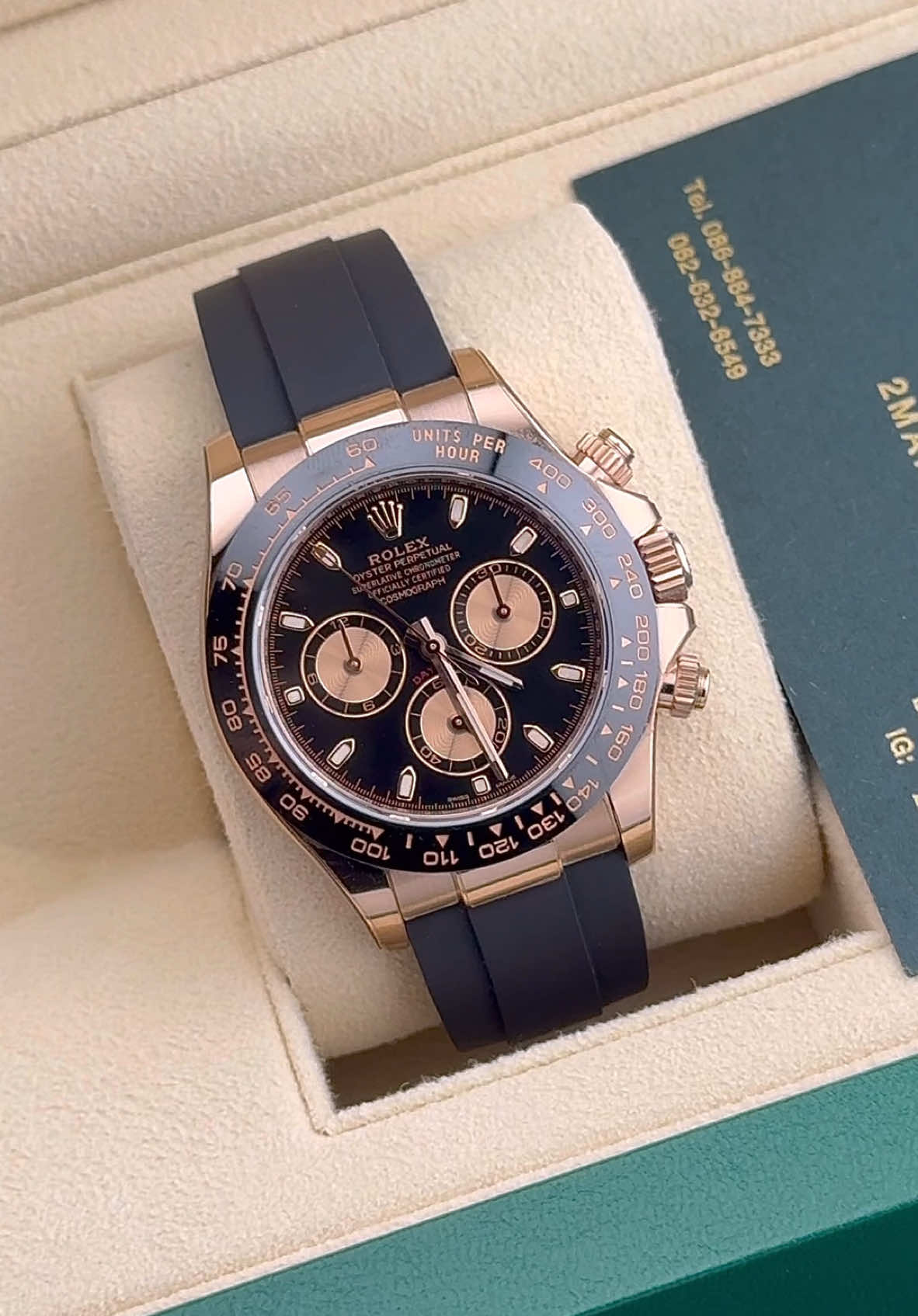 Rolex Daytona RG Black 116515LN #2mantime #116515 #116515ln #daytona116515 #rolexdaytona #rolexthailand #luxurywatches #luxurylifestyle #luxurywatches #watchofinstagram #รับซื้อนาฬิกา #ฝากขายนาฬิกา #รับซื้อpatek #รับซื้อrolex