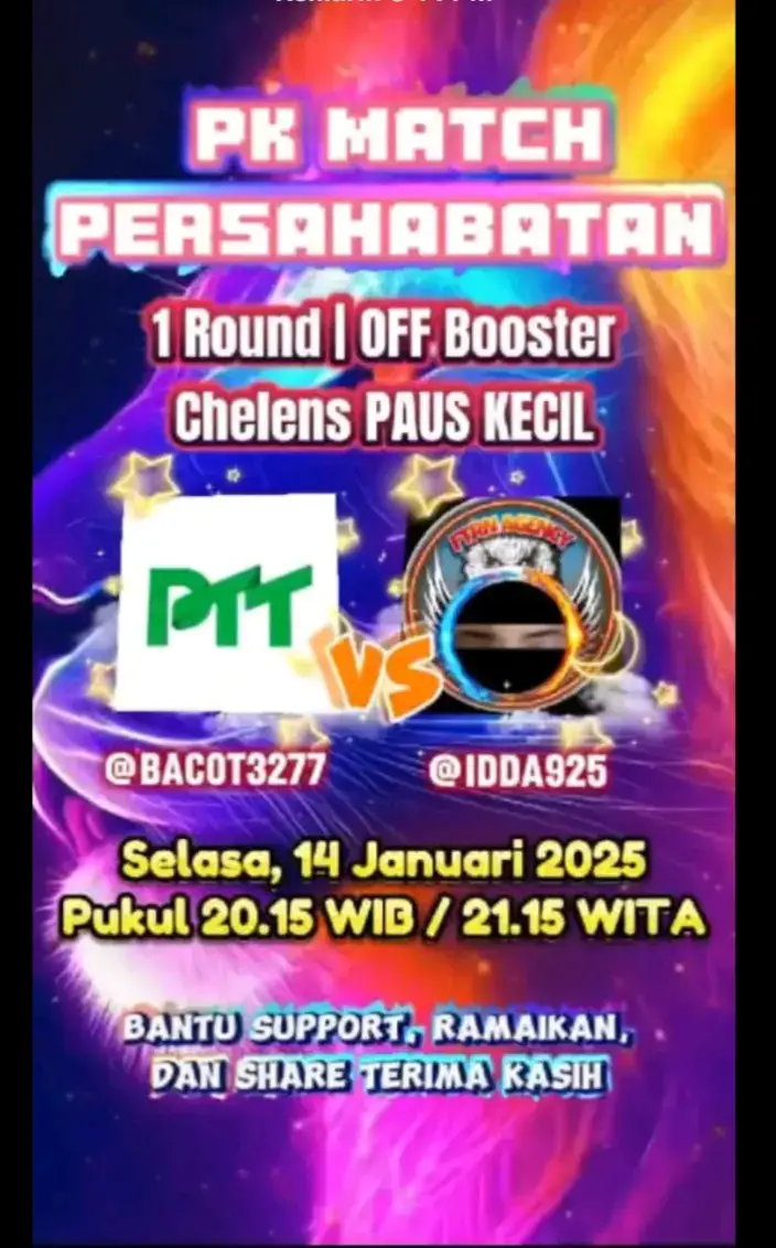 JANGAN LUPA SUPPORTNYA SODARAH #tap #tap @PAK RT👉PTT👈 @🇷 🇾 🇿 🇦 🇱 ⁹⁹🦅 @user234569037 @aslanterate022 @bangudink0 @udhienkputra @tallo_pannyu.01 @lank.danish02 @anak.sulung_key @samreski @lukman.oi.1996 @Bombon bombon @k4kasna8222 @penghuni_neraka_18.08 @AG & MR @Ajudan Sonic sc @Andy jhy👉 𝙋𝙏𝙏 👈 @BUAYA lewat🐊🐊 @𝐂𝐈𝐏𝐔𝐍𝐆🎖✰𝐅𝐏𝐌𝐌✰🎖 @panutan_001 @tornadounhy12092024 #Gaasssss 
