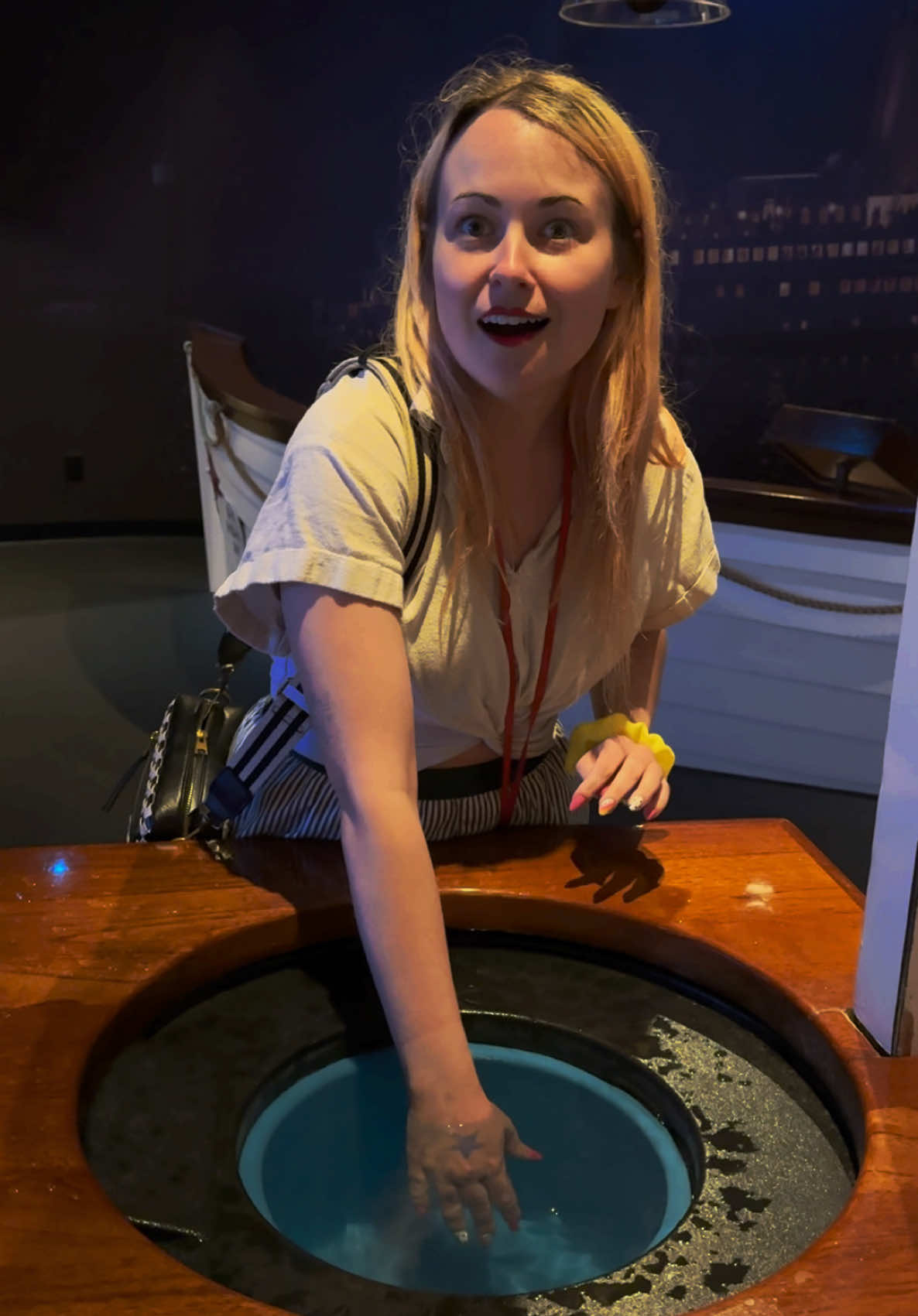 Got 45M views on my Titanic video and went viral just in time for TikTok to be banned. Subscribe to @drunkladyy on YouTube and follow ladyadelaideevans on IG 💋 #viralvideo #tiktokban #fyp #titanic #titanicmuseum 