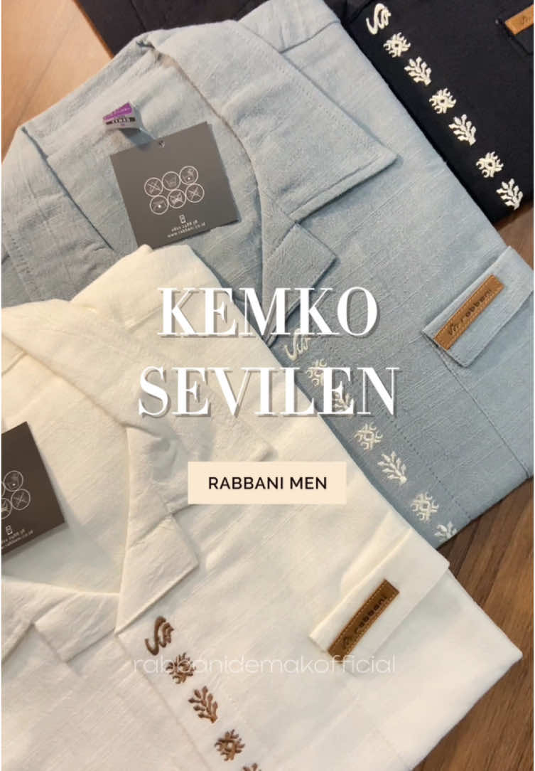 NEW ARRIVALS 2025 ✨😎 KEMKO SEVILEN PDK ⚡️✨ • Material : Cotton Linen  #rabbani #raya2025 #kemejakoko #kemkorabbani #style #styletips #remaja #rayaoutfit #kemko #rabbanidemak #stylecowokkeren 