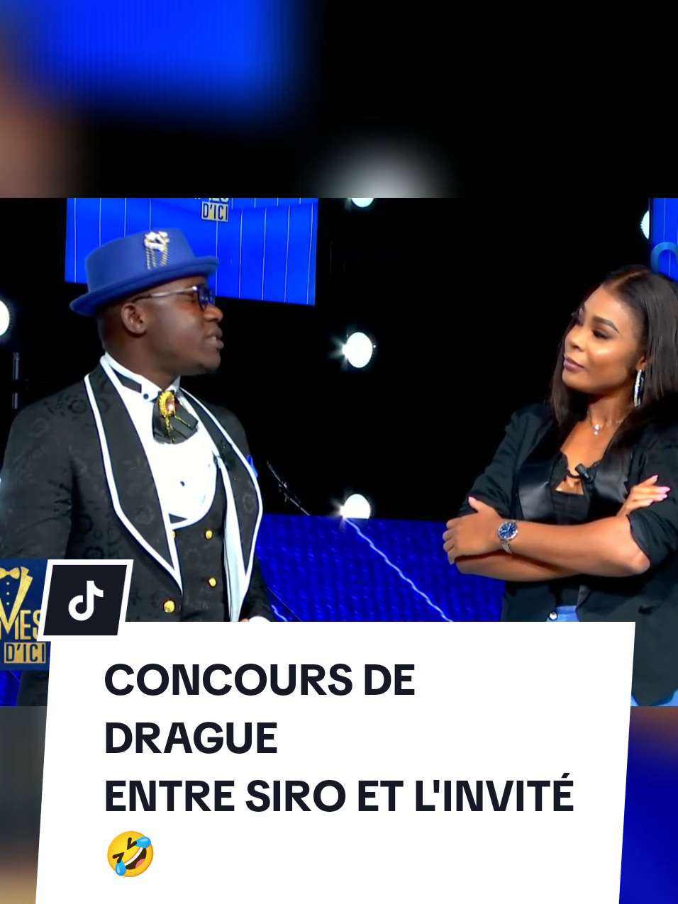 Concours de drague entre Siro et un invité 🤣 #nci #evaguehi #techniquededrague #coachyoman #justecrepin #nadyasabeh #leshommesdici #drague #conseils #cotedivoire🇨🇮 