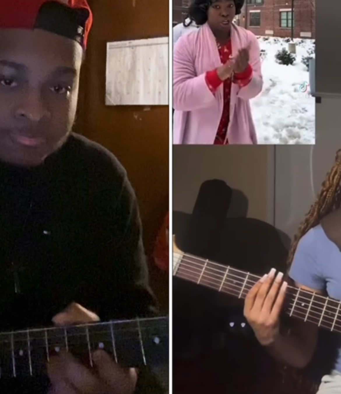 Thought I’d add my 2 cents to it 🤷🏽‍♂️🤟🏾… #2025success #viral #excusethemessups #Des0nLead #guitar #fypシ #Excusethevolume #headphonesrecommended @demeriaunah @Myah Edwards                 