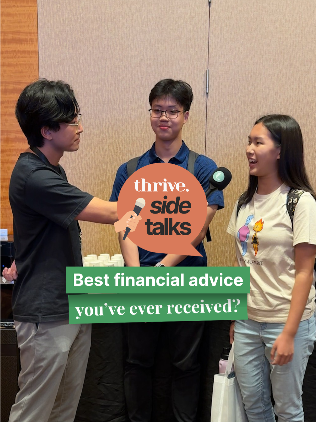 I've heard that investing in yourself pays the best interest 😮‍💨💰 #moneytips #moneyadvice #streetinterview #thriveBTmoney #thriveBT