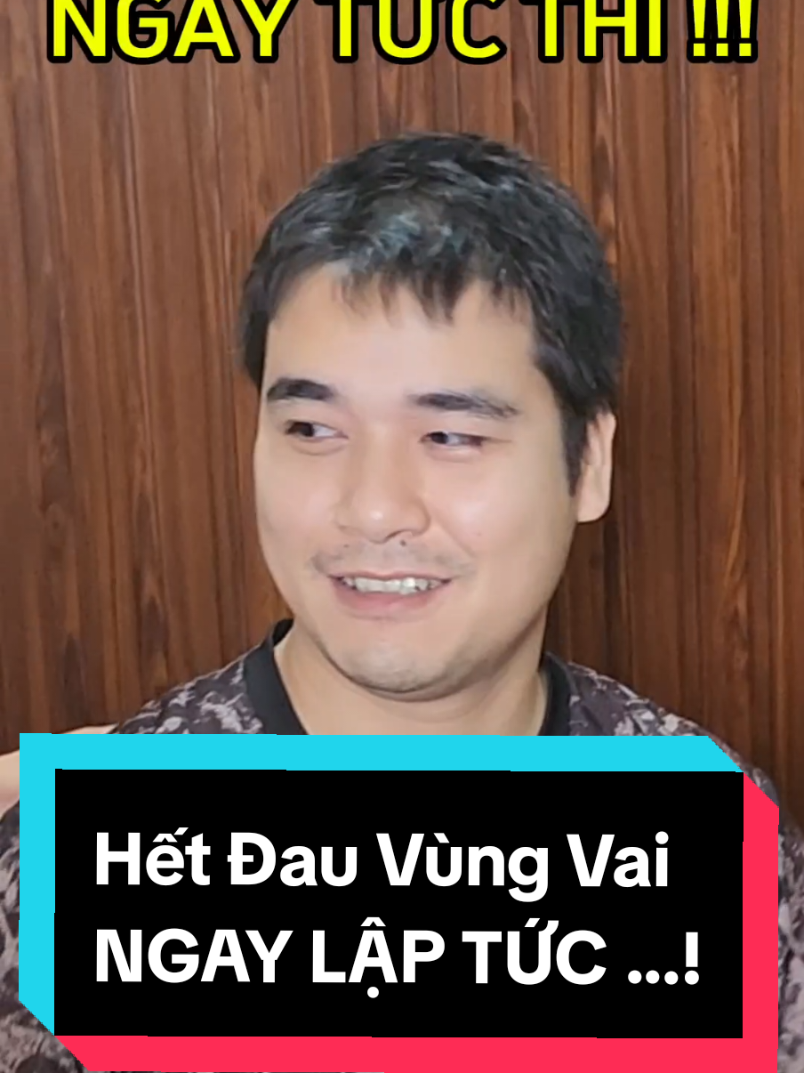 Hết đau vai ngay lập tức. Đơn giản mà ai cũng có thể làm! #dauvai #vaigay #xuongkhop #moivaigay #tetay #daulung #quangsangyhocviet #daotaoxuongkhop #daotaoduongsinhdongy 