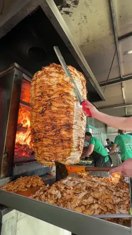Turkish giant chicken shawarma rolls #turkishfood #shawarma #tiktokfood 