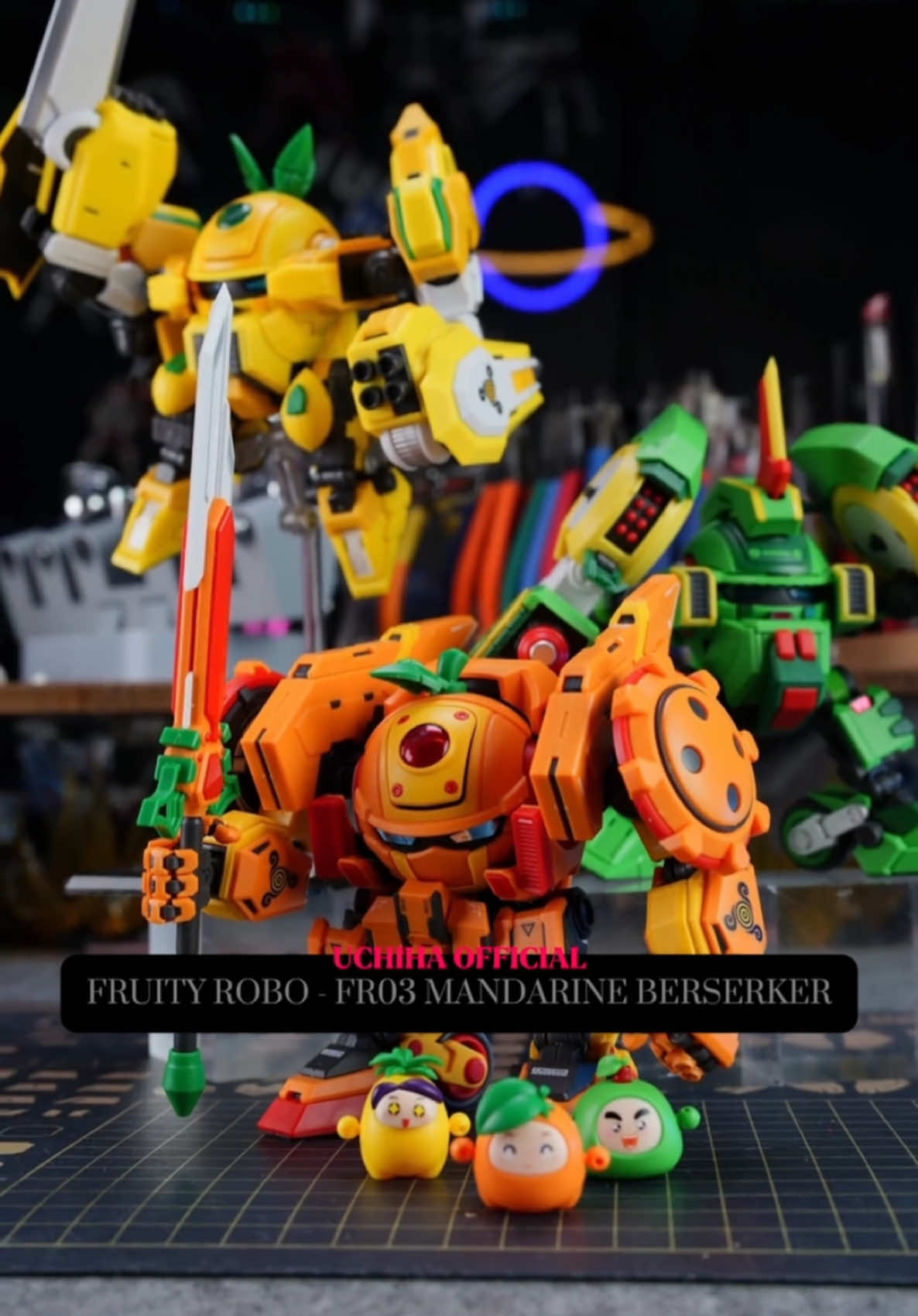 Speed Build mô hình FRUITY ROBO FR03 MANDARINE BERSERKER #mohinh #review #gundam #gunpla #fruityrobo #trending #TikTokShop 