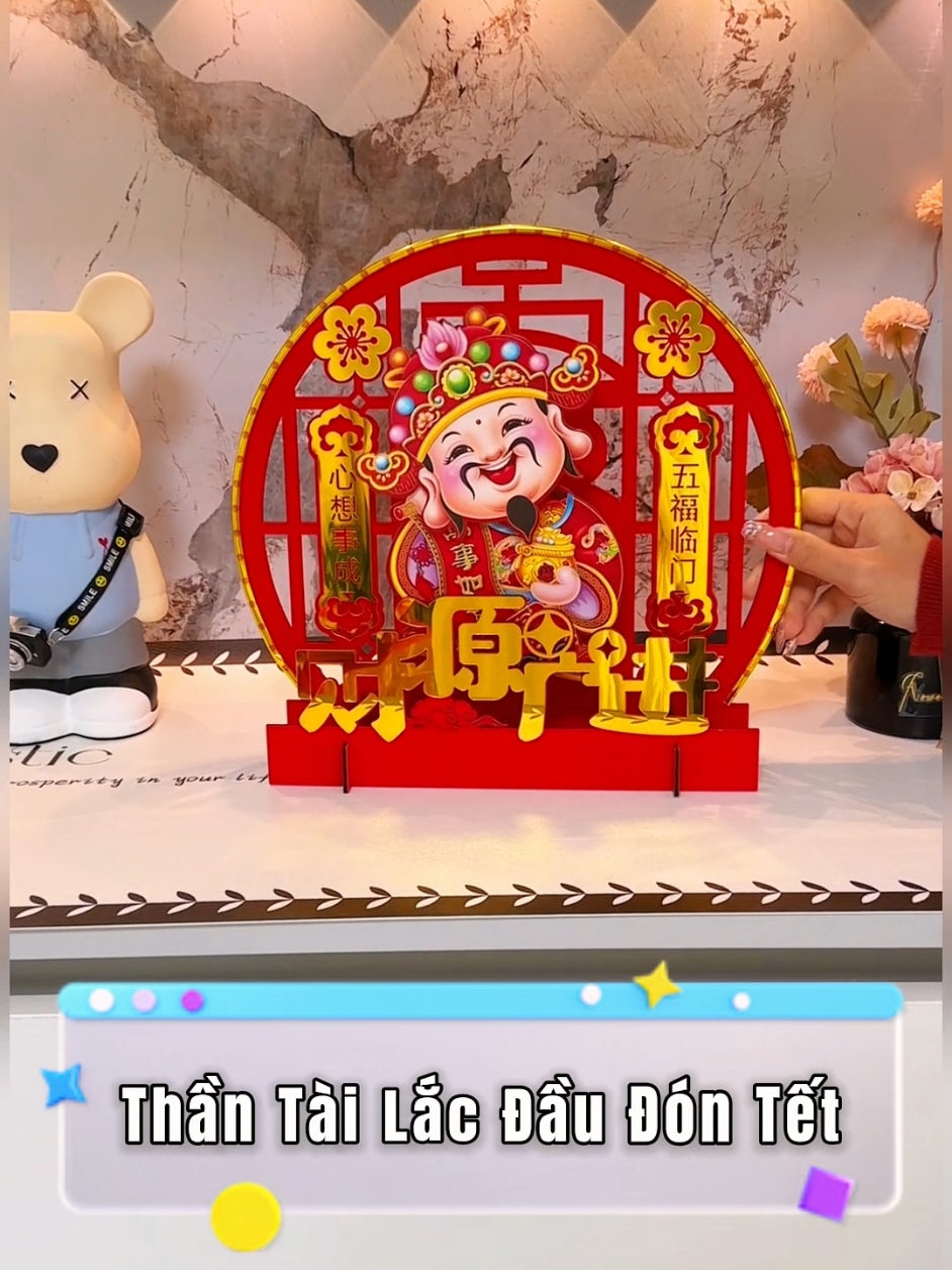 Thần tài lắc đầu đón tài lộc. #tet2025 #tet2025♥ #lixi #giadungnhabep #đồgiadụng #giadungtienloi #viralvideo #dogiadung #phunu #giadung #giadungthongminh #viral 