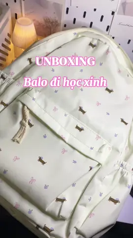 Ẻm xinh #xh #foryou #lethichunbox🎀 #unboxing #balodihoc #balohangdau 
