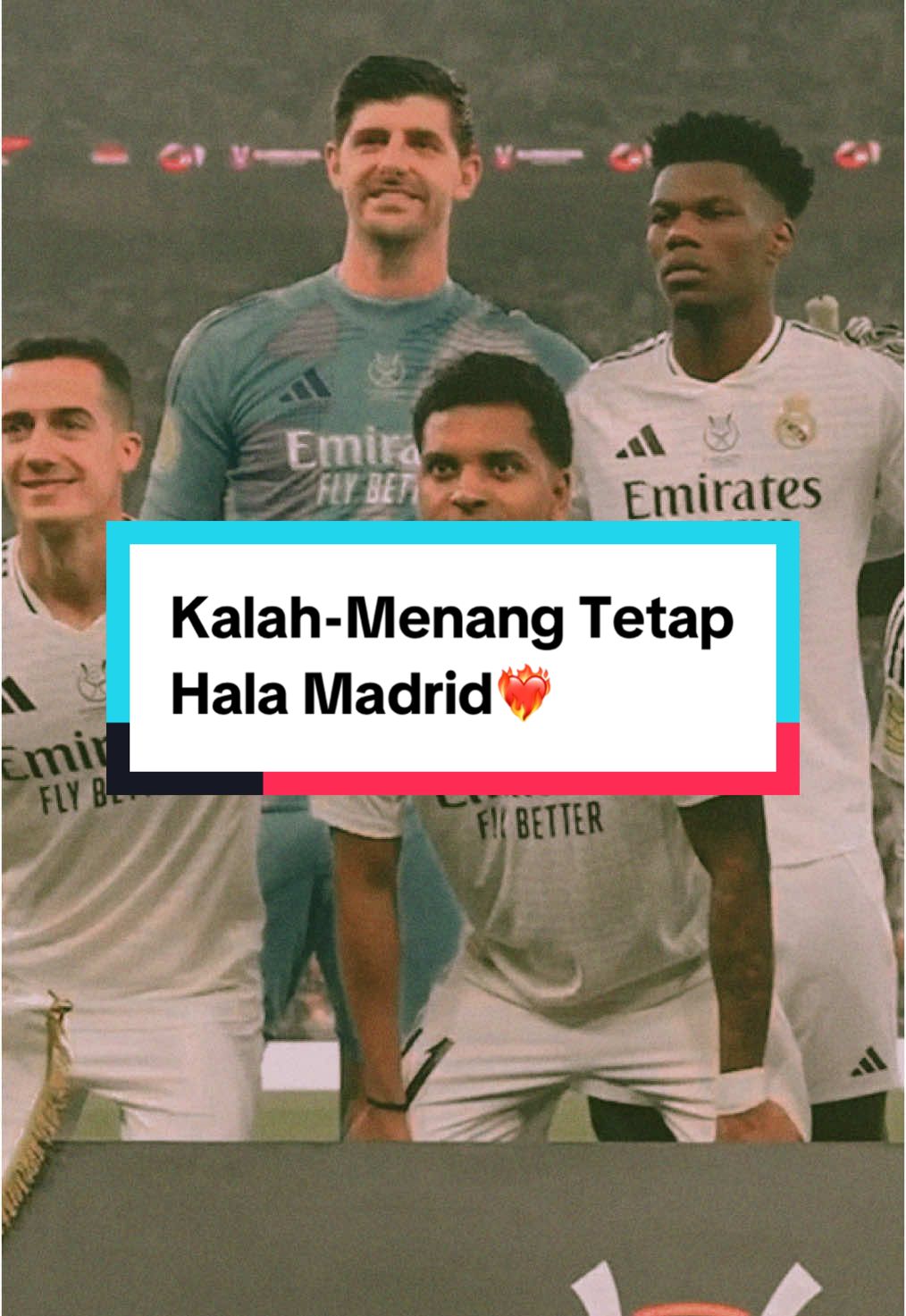 Kalah-Menang Tetap Hala Madrid❤️‍🔥#fyp #fyppppppppppppppppppppppp #realmadrid #madrid #halamadrid #madridista 