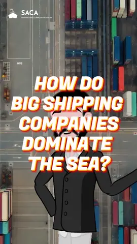 How do big shipping companies dominate the seas?  Join SACA today to learn how to become a REAL trader and trade REAL commodities!     👉 shippingandcommodityacademy.com   More videos about physical commodity trading   👉 https://www.youtube.com/damienwursten   👉 https://www.youtube.com/shippingandcommodityacademy   #shippingindustry #shipping #commodities #commoditytrader #2025 #shippingalliance #alliance #maersk #cosco #msc #hapaglloyd #evergreen