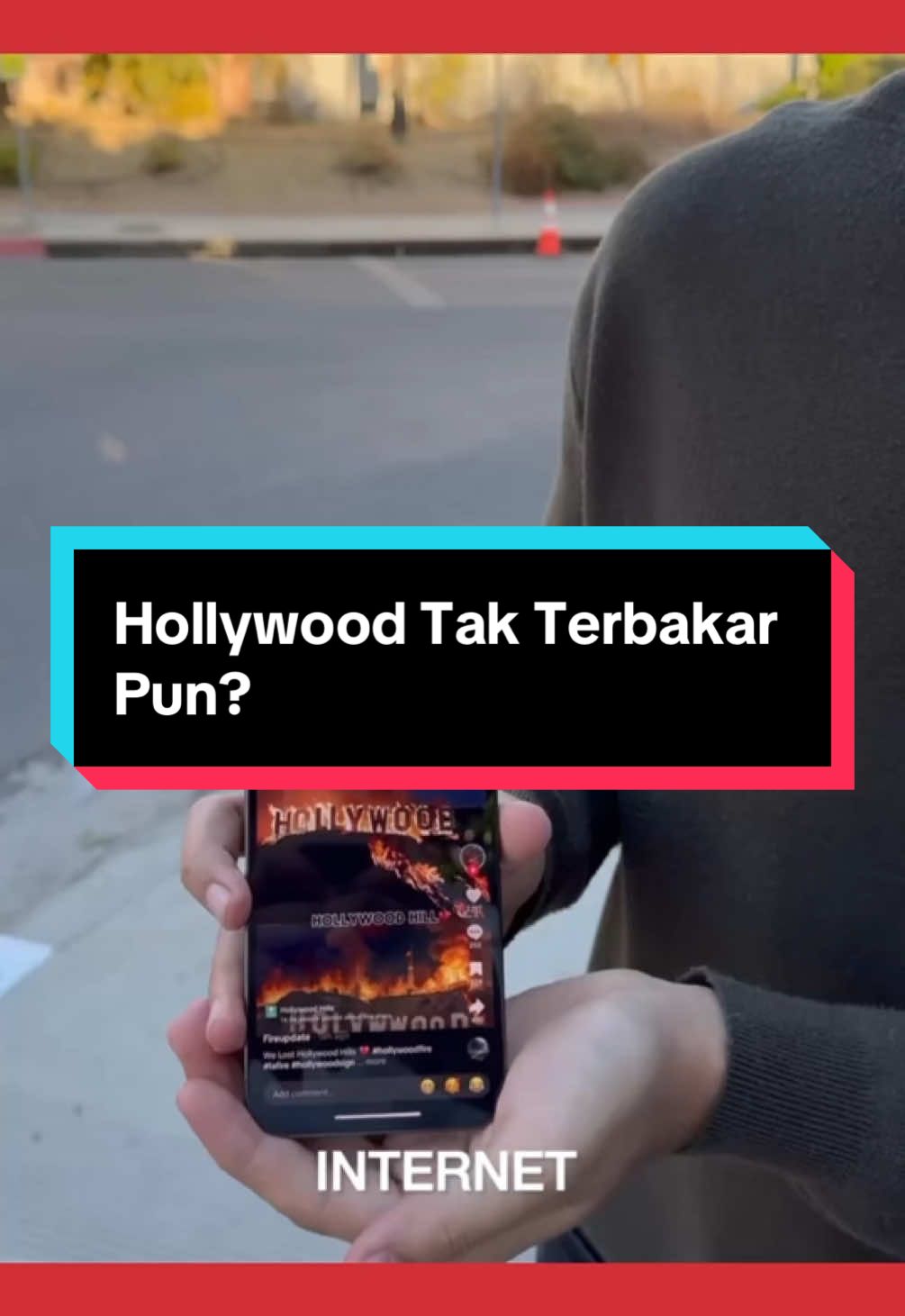 Nak percaya mana satu ni hmm 📹 javokhir_officiall #hollywood #terbakar #fire #fyp #viral #api #fake #pov #TrendingNewsMalaysia #BeritaDiTikTok #NewsAtTikTok 