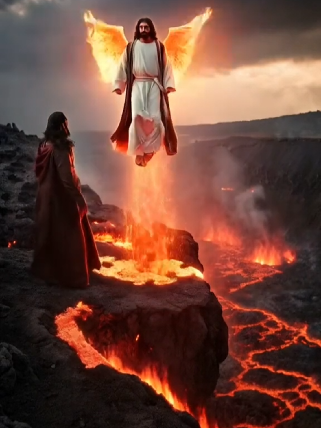 Jesus vs. Evil #jesus #jesuslovesyou #christianitytiktok  #jesuschrist #god #faith #bible #viral_video  #fy #fyp #foryou #viral 