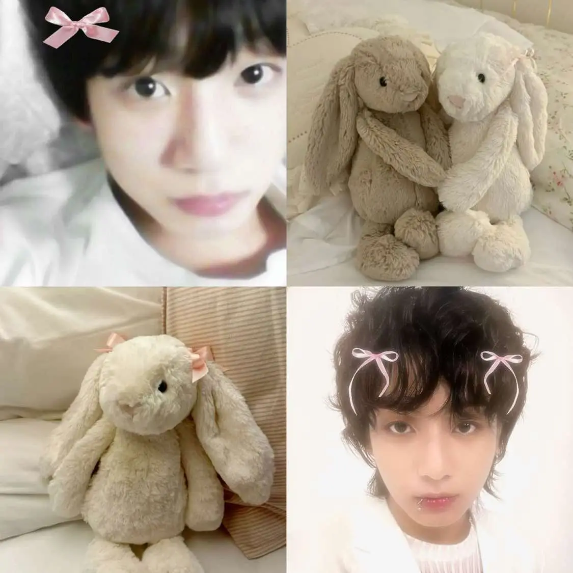 BTS as jellycat plushies 🎀 #jeonjungkook #kimtaehyung #parkjimin #junghoseok #minyoongi #kimseokjin #kimnamjoon 