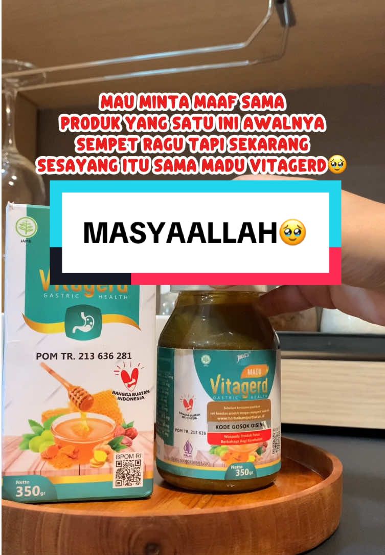 Masyaallah banget emang khasiat madu vitagerd untuk atasi permasalahan asam lambung🤗 #asamlambung #bebasgerd #gerd #asamlambungkambuh #pejuangasamlambung 