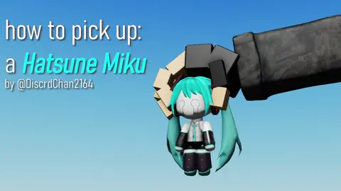 how to pick up a hatsune miku audio source: @electronmiku  #roblox #robloxdev #robloxanimation #hatsunemiku 