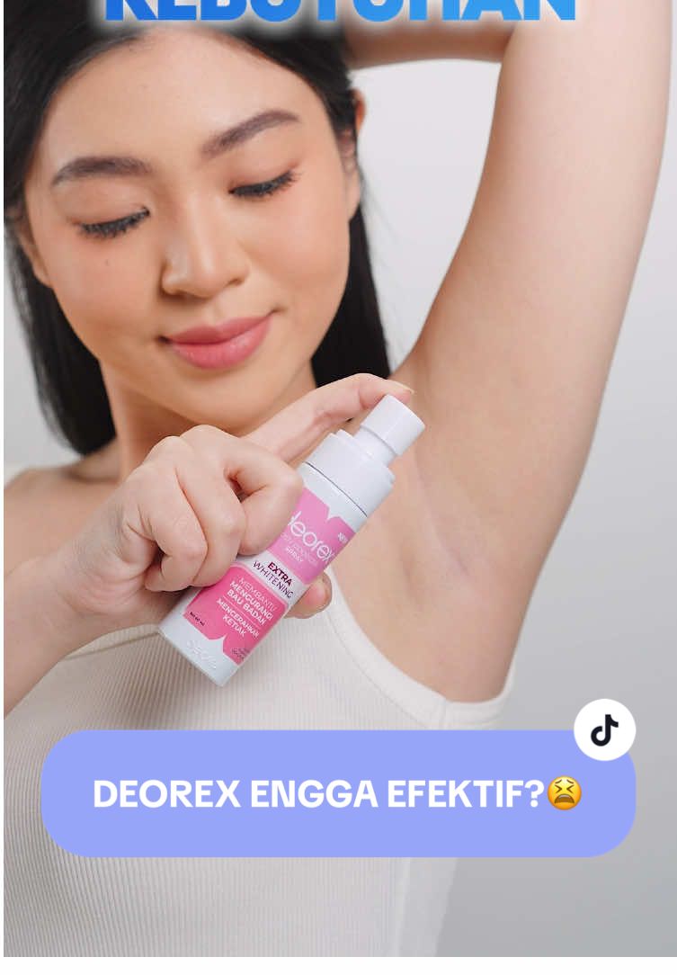 Deorex di kalian tidak efektif? Mungkin ini penyebabnya!🫵😫 Perhatikan cara pemakaian Deorex yang benar: 1. Pastikan kulit kering sebelum menggunakan Deorex. 2. Menggunakan Deorex sebelum memakai pakaian. 3. Pengguna baru diharapkan menggunakan Deorex selama 7 hari berturut-turut. Nahh, perhatikan dengan seksama ya! Biar ga salah lagii hihi ❤️👀 #DeorexEducation