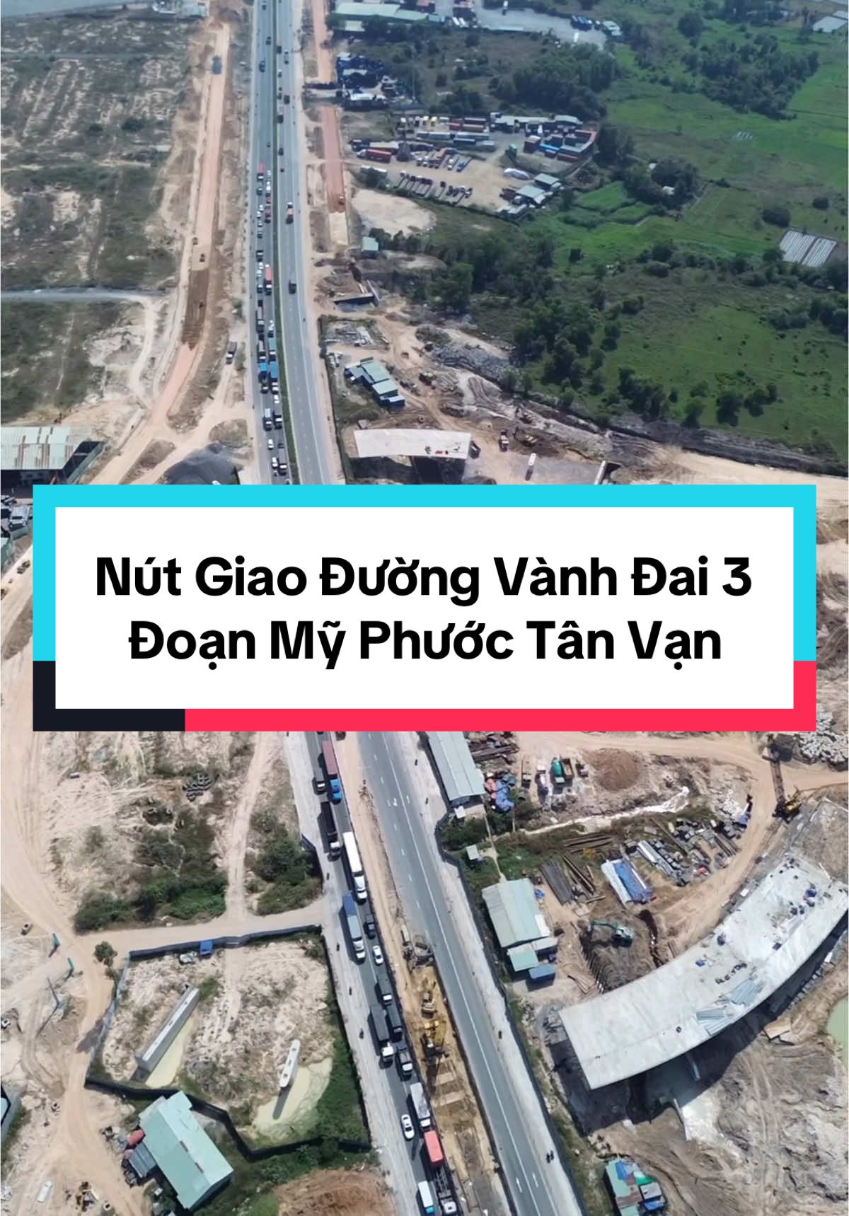 Review nút giao hoành tráng nhất đường Vành Đai 3 đoạn đi qua địa phận Bình Dương. #đườngvànhđai3 #vđ3 #mptv #review #côngtrìnhtrọngđiểm #bdsbìnhdương 