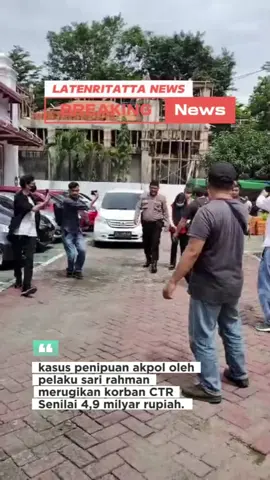 Sidang eksepsi putusan sela,  diduga sari rahman pelaku penipuan & penggelapan eksepsi di tolak. Berkas perkara kejaksaan sudah memasuki babak sidang putisan sela pengadilan negeri makassar, sari rahman didakwa dengan pasal penipuan penggelapan dan beberapa tahapan sidang eksepsi sudah dilalui hingga memasuki kesimpulan eksepsi yaitu putusan sela. Dalam putisan sela eksepsi majelis hakim pengadilan negeri makassar menyatakan menolak eksepsi terdakwa. dilanjutkan sidang minggu depan dengan sidang materi pokok perkara. tempat kejadian perkara sebelumnya viral diketahui terjadi di wilayah hukum polda sulsel yaitu di kota makassar. adapun uang hasil penipuan tersebut digunakan untuk keperluan dan kebutuhan dirinya, dipakai berpoya poya bagaimana layaknya seperti orang kaya dijelaskan oleh keluarga korban. keterangan dari keluarga korban bahwa kasus ini didampingi oleh advokat kamaruddin simanjuntak. selain itu dari permasalahan hukum penipuan penggelapan, korban juga melaporkan dengan laporan polisi dugaan TPPU Tindak Pidana Pencucian Uang. #fyp #breakingnews #kasusviral #citrainsani #polri #kejaksaan #infoviral 