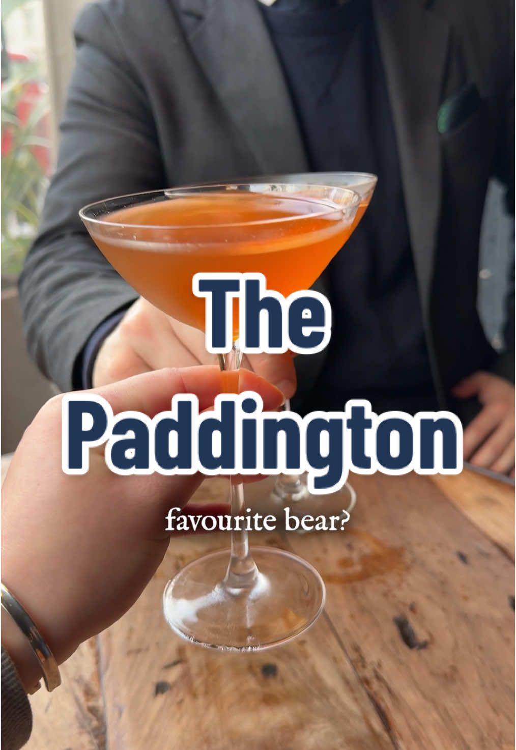 Here’s how we make The Paddington 🐻🍹: We use 