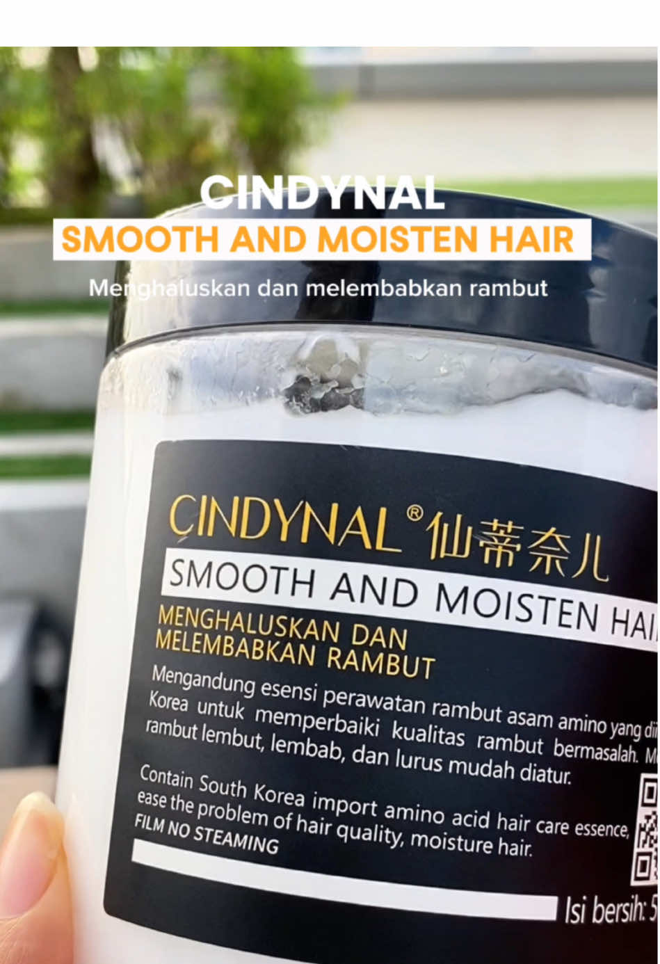 Rasakan perbedaan dengan Cindynal Hair Mask. Membantu merawat rambutmu dari dalam untuk hasil luar biasa ❤️ #Cindynal #HairMask #CindynalHairCare #Smooth #Moisten #Hair #Lembut #Rambut #Sehat #HairCare #PerawatanRambut #SkinCare #skincarerambut #RambutGlowing #kering #rambutrusak #TikTokBeauty #tiktokskincare 