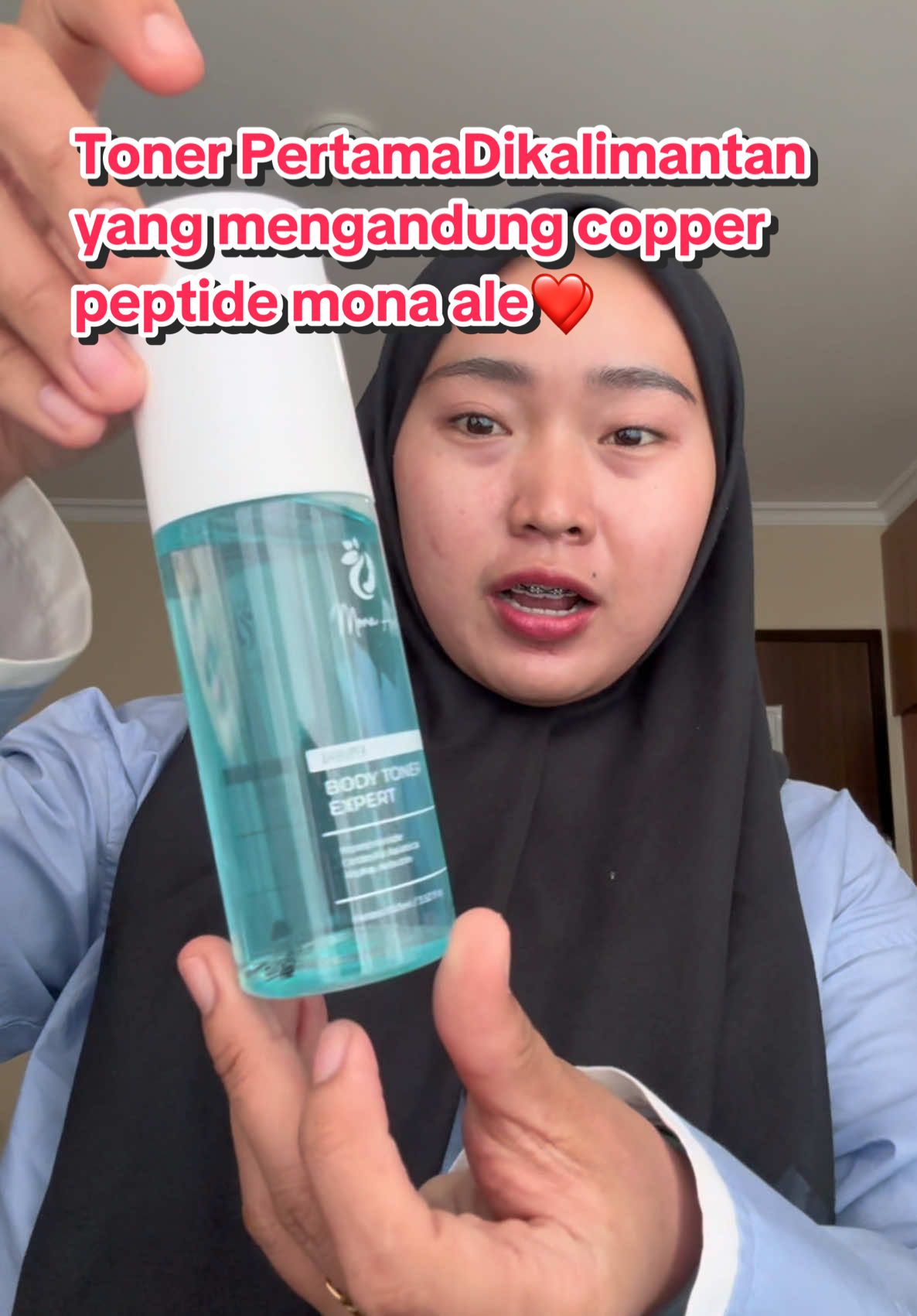 nyesal banget baru tau toner copper peptide dari mona ale produk pertama yang ada di kalimantan, kalau tau gini ulung pakai aja dari kemaring😭 @Mona Ale @Owner Mona Alye 