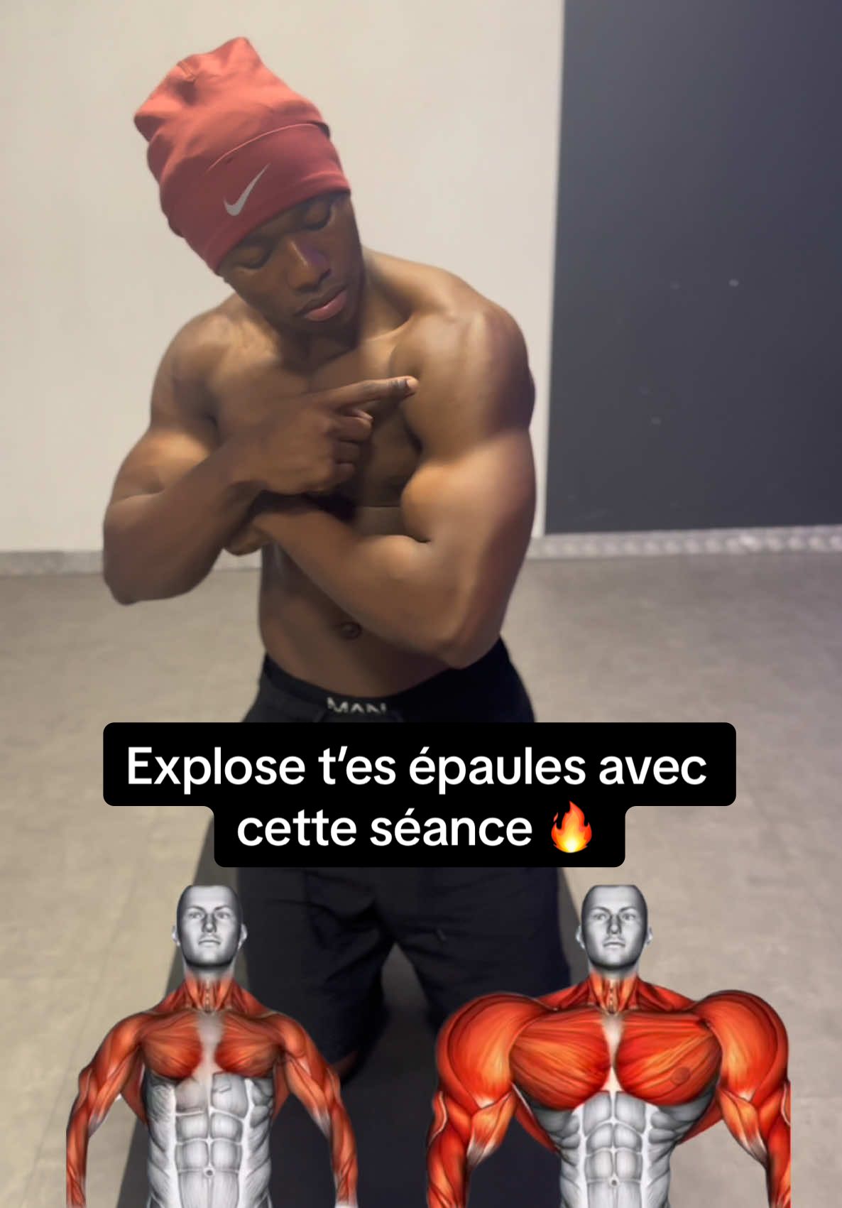 🪄 épaules 👽 petite séance pour exploser tes épaules à la maison 🏠  - travaille sur les épaules sans matériels. #pourtoi #fyp #nafez #calisthenics #sportstiktok 