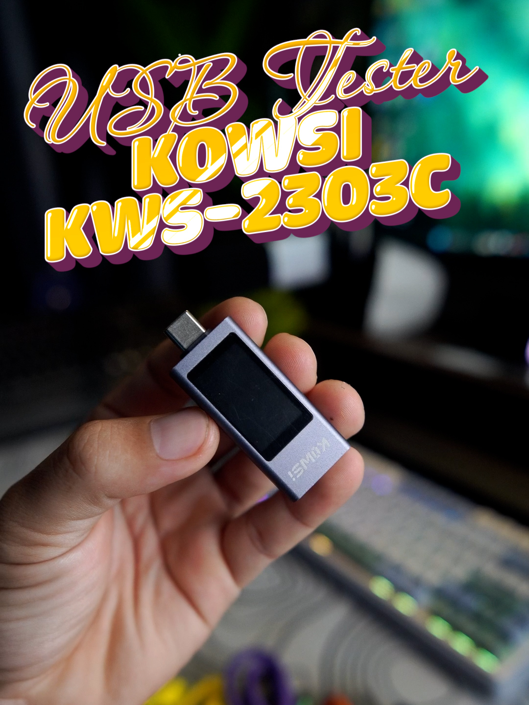Các bạn mà hay mua cáp sạc bên thứ 3, thì nên có một em usb test dòng sạc như thế này. Đây là một USB test dòng sạc đến từ Kowsi. #kowsi #kws2303c #usbtester #phukiendienthoai #xuhuong #tiktok #huudureview