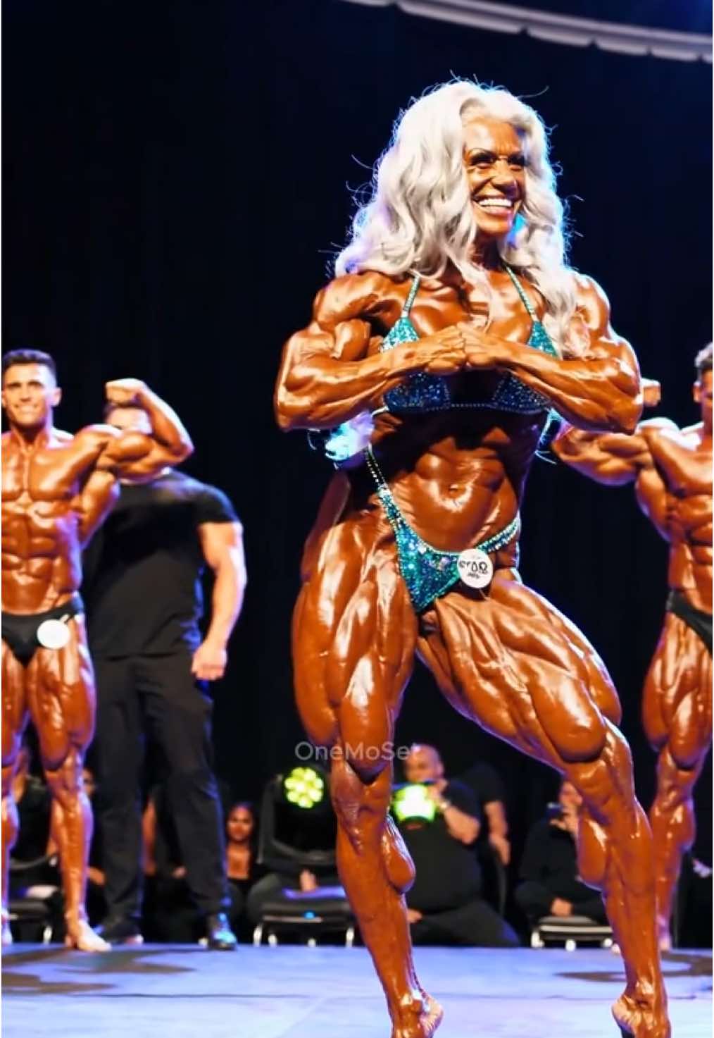 Muscle grandmommies. #bodybuilding #ai #fyp #unitedstates 