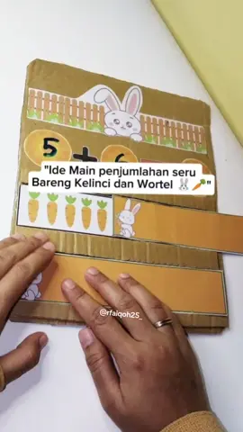 Penjumlahan Wortel: Yuk, Hitung Bareng Kelinci! 🐇 + 🥕 Ayo bantu kelinci menghitung wortelnya! Berapa banyak yang ia punya sekarang? ✨ Menggunakan elemen visual yang menarik seperti kelinci dan wortel dapat meningkatkan minat dan keterlibatan anak-anak atau pelajar dalam proses belajar matematika❤ #Matematika #Kelinci #Penjumlahan #Idemainmatematika #idemainseru #preschool