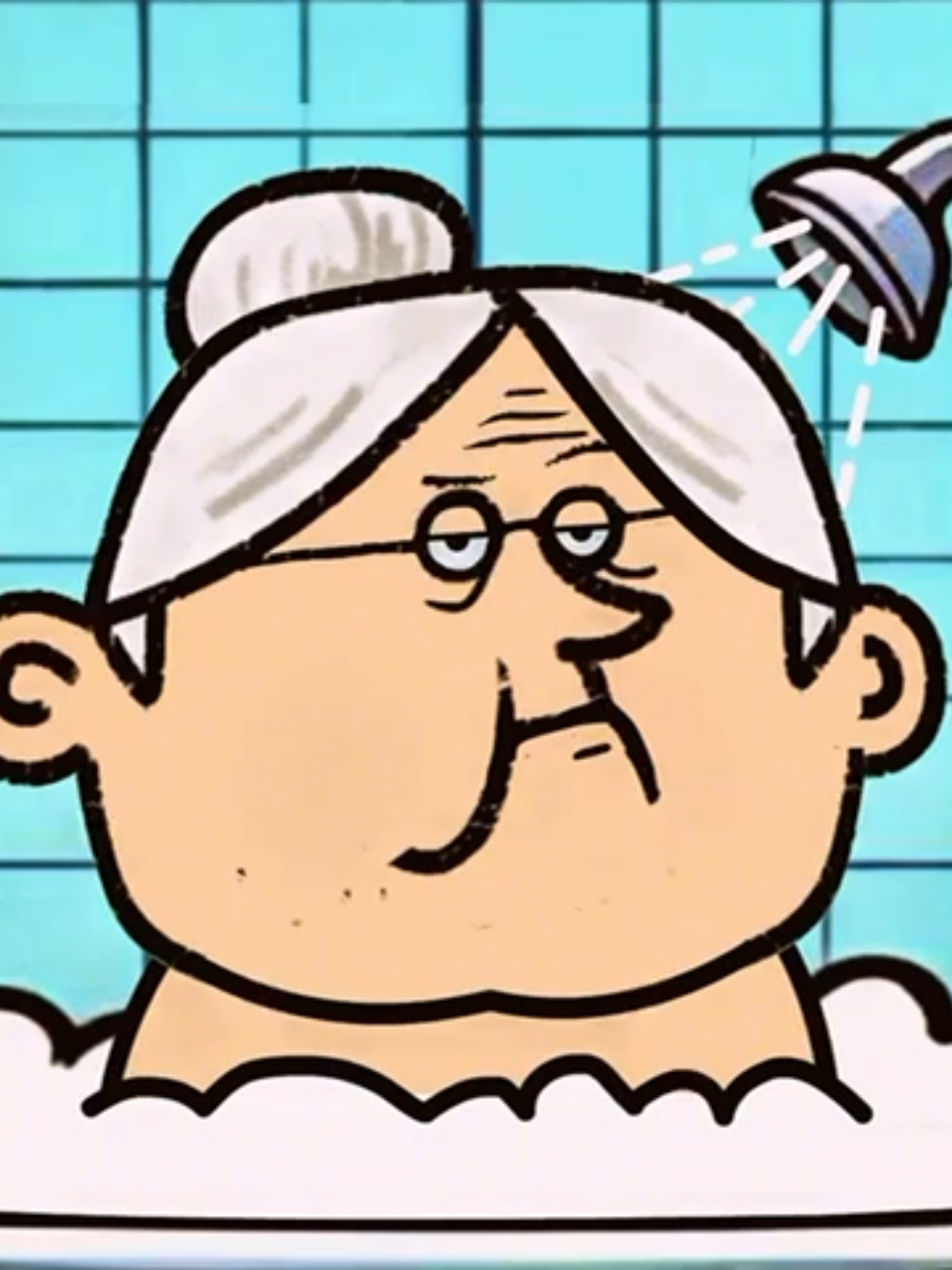 Die Oma im Altenheim #witz #cartoon #animation #oma #altenheim 