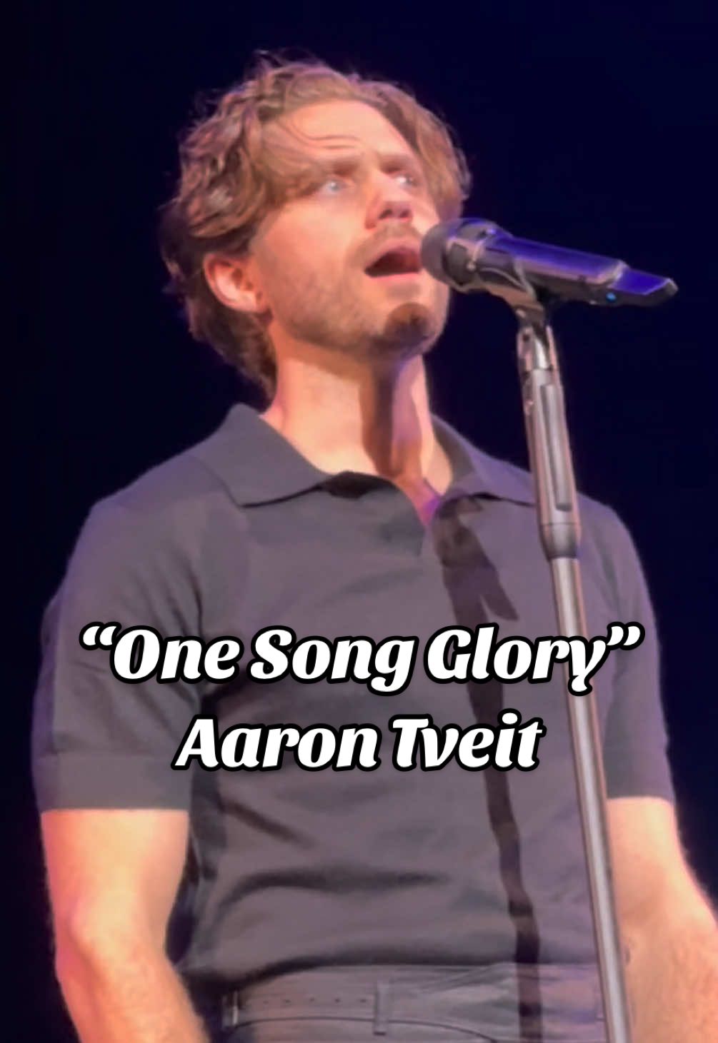 Love that “One Song Glory” still means so much to Aaron Tveit 21 years after he got his first job in the national tour of Rent! The tear at the end!! 🥹 #aarontveit #onesongglory #rentmusical #jonathanlarson #broadway #broadwaymusicals #musicaltheatre #tonyawardwinner #theatertiktok #fyp 