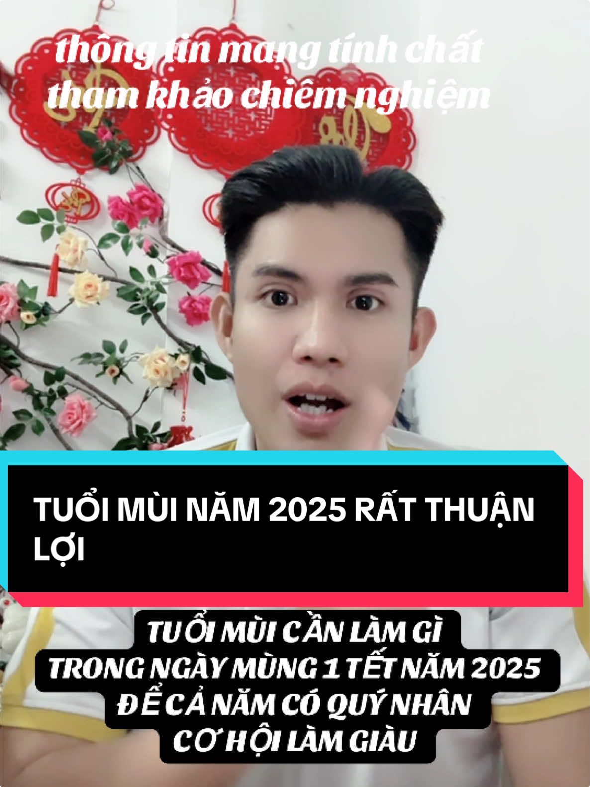 tuổi MÙI làm mẹo gì trong ngày đầu năm 2025 @Nguyễn Thơ #phongthuy #nguyentho2911 