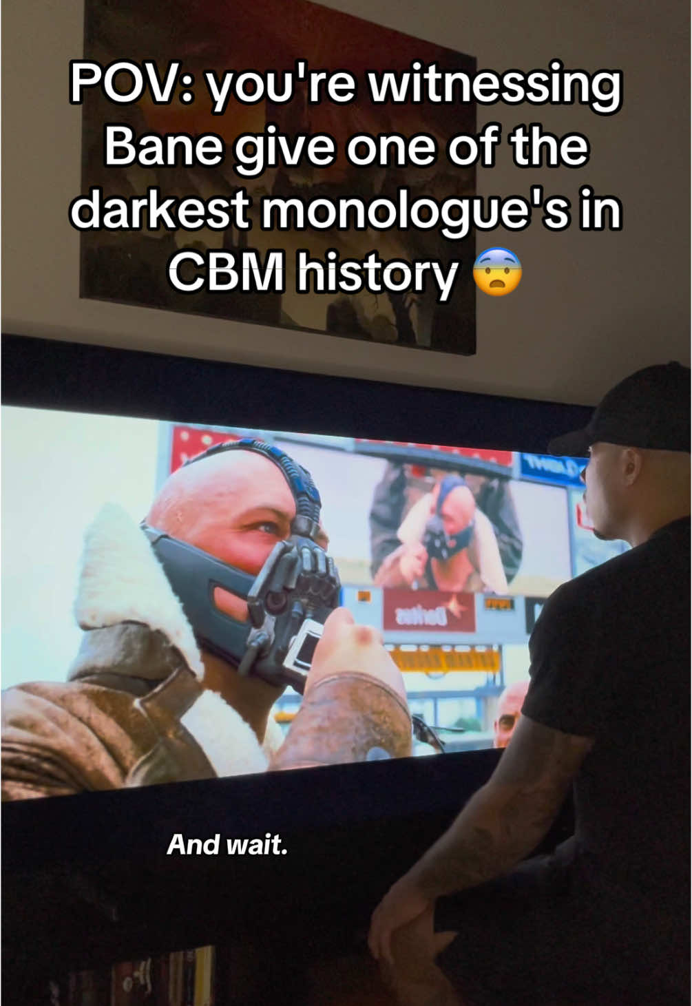 Christopher Nolan’s Bane is SO good 😮‍💨 #fyp #foryou #foryoupage #thedarkknightrises #thedarkknight #dc #dccomics #dceu #dcuniverse #bane #batman #writing #monologue #fictional #filmtok #movietok #cinematic #crazy #wow #insane #viral #viralvideo #blowthisup #trending #trendy #trend #xyzcba #briggonator 