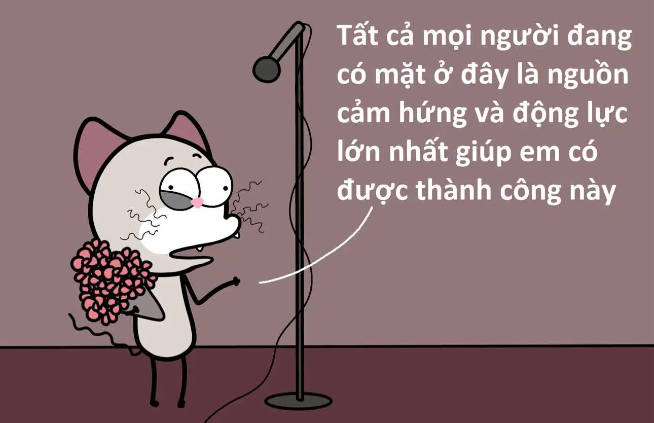 Lý do từ trước tới nay người ta không cho mèo phát biểu ở những buổi lễ quan trọng - Trần Bơm #nhatrongngo #comic #fyp #foryourpage #vcu 