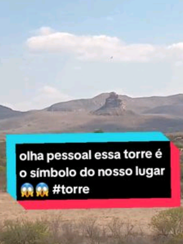 olha pessoal essa torre é o símbolo do nosso lugar 😱#nordeste #torre 