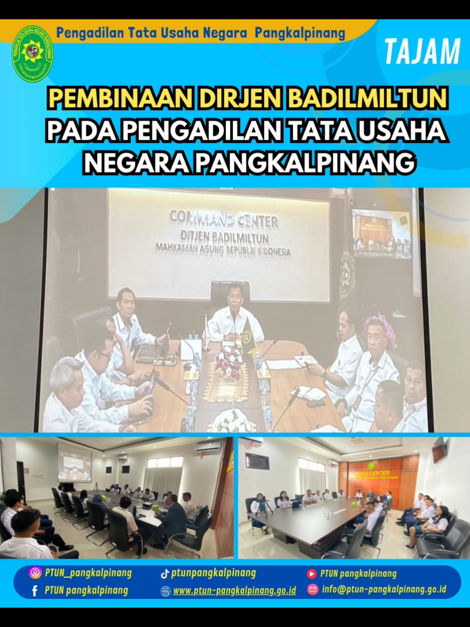 #mahkamahagung  #dirjenbadilmiltun  #bangkabelitung  #pttunpalembang  #humasmahkamahagung  #ptunpangkalpinang 