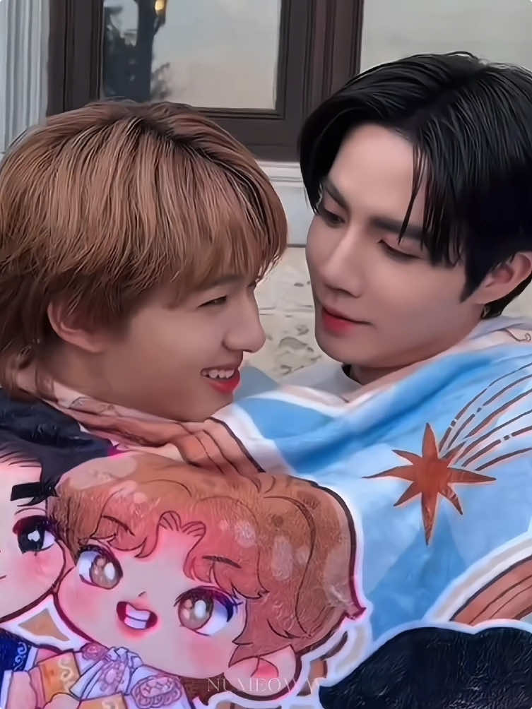 dari dulu nunew lemah klo soal eyecontact sama zee, cutieee 😭🤏🏻🎀 #zeenunew #zeepruk #nunew #zonzon #ข้ามฟ้าเคียงเธอQ29 