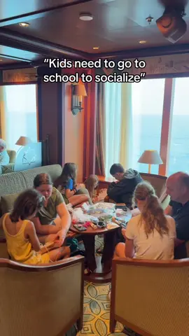 We had a problem, we found a solution: the best time your kids will ever have and by default, you as their parents will too. You travel, we travel, so I made sure we get to travel together in an atmosphere and an environment that fosters connection, learning and growth. Simple to come up with, much harder to organize! I'm glad I embrace challenges!😂 Join us on the next worldschooling cruise or trip and see for yourself how your children bloom into their best version of themselves. We are a traveling and unschooling family with a mission to connect other worldschooling families all over the world by organizing group worldschooling trips and cruises. If you want to learn more about worldschooling, traveling, worldschooling group cruises, or how to find a way to work remotely and travel, see below👇 🔻Please follow before commenting, otherwise the links don’t always send🔻 🚢To join our worldschooling group trips, comment 