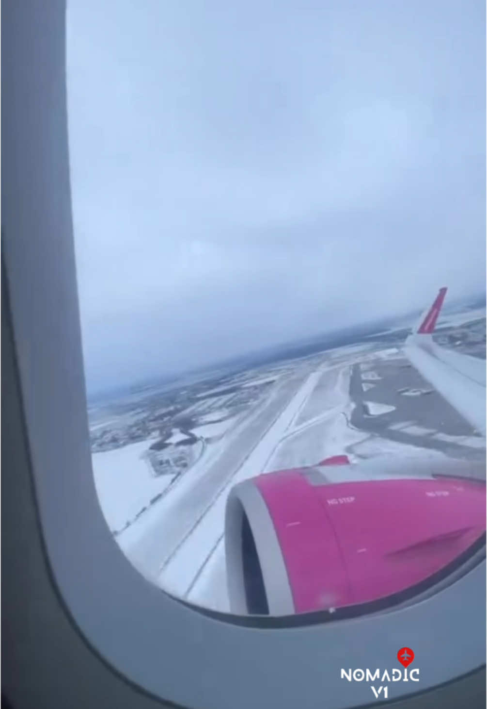 WIZZ departure! 🛫  . #wizzair #travel #aviation #airbus @wizzair 